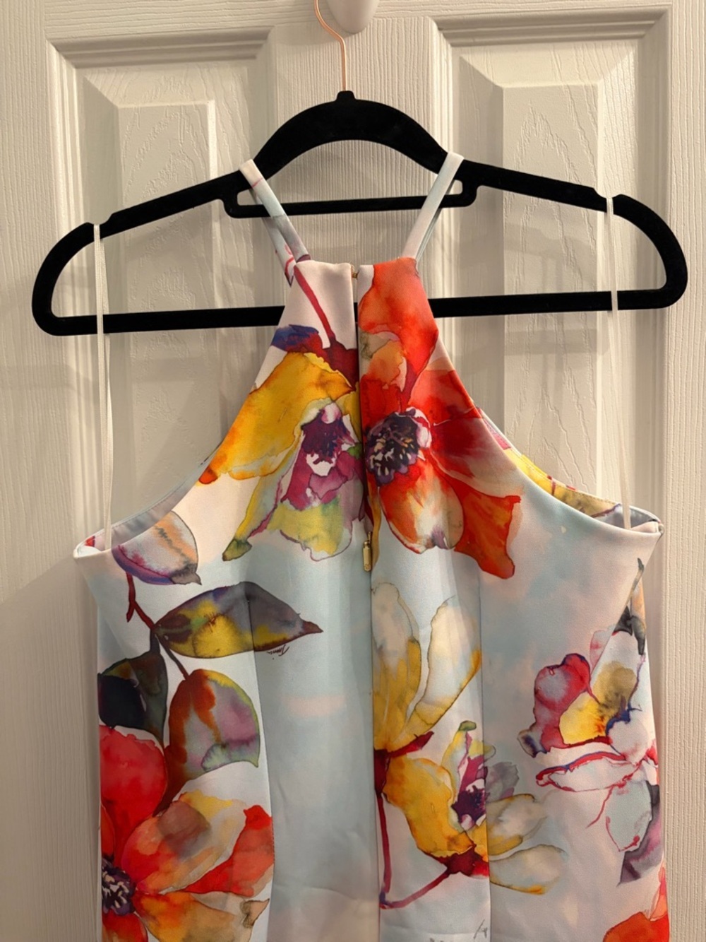 Trina Turk Women’s Chic Floral Halter Mini Summer Dress Size 0 NWT - Picture 8 of 12